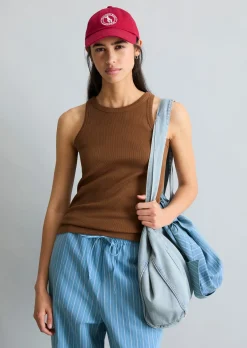 DfC Ripp-Top slim aus reinem Organic Cotton