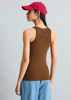 DfC Ripp-Top slim aus reinem Organic Cotton