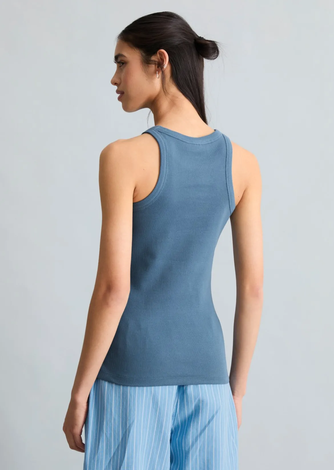 DfC Ripp-Top slim aus reinem Organic Cotton