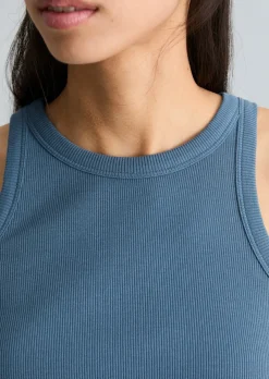 DfC Ripp-Top slim aus reinem Organic Cotton