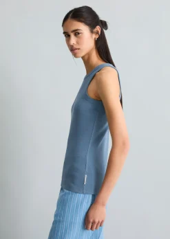 DfC Ripp-Top slim aus reinem Organic Cotton