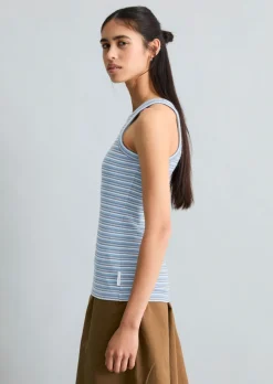 DfC Ripp-Top slim aus reinem Organic Cotton