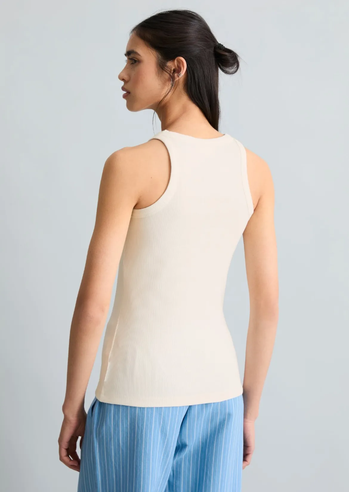 DfC Ripp-Top slim aus reinem Organic Cotton