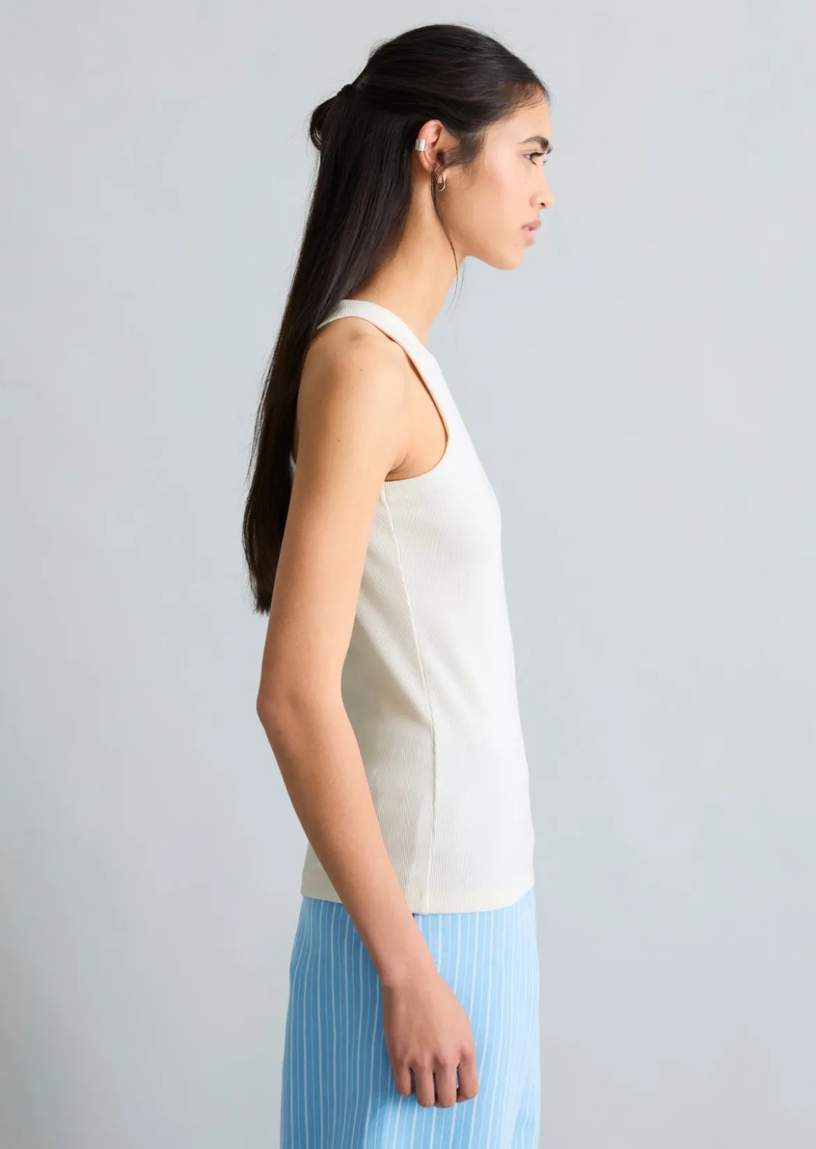 DfC Ripp-Top slim aus reinem Organic Cotton