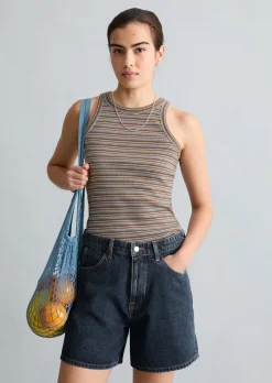 DfC Ripp-Top slim aus reinem Organic Cotton