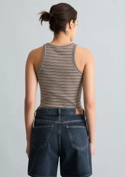 DfC Ripp-Top slim aus reinem Organic Cotton