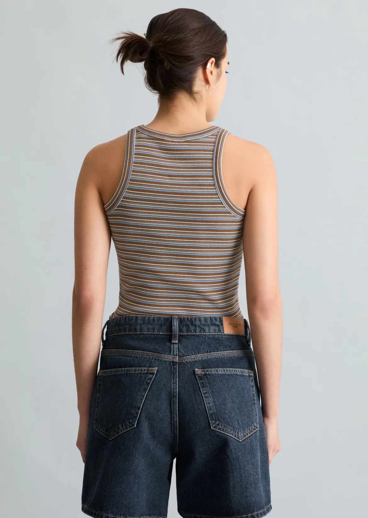 DfC Ripp-Top slim aus reinem Organic Cotton