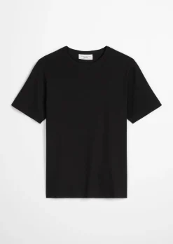 DfC Ripp-T-Shirt regular aus Bio-Baumwoll-Mix