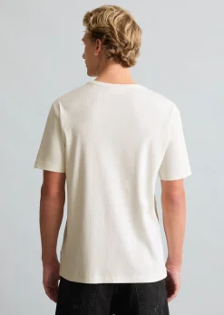 DfC Ripp-T-Shirt regular aus Bio-Baumwoll-Mix