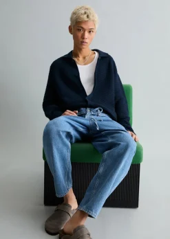 DfC Strickjacke loose mit markanter Struktur