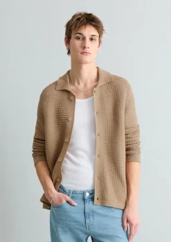 DfC Strickjacke loose mit markanter Struktur