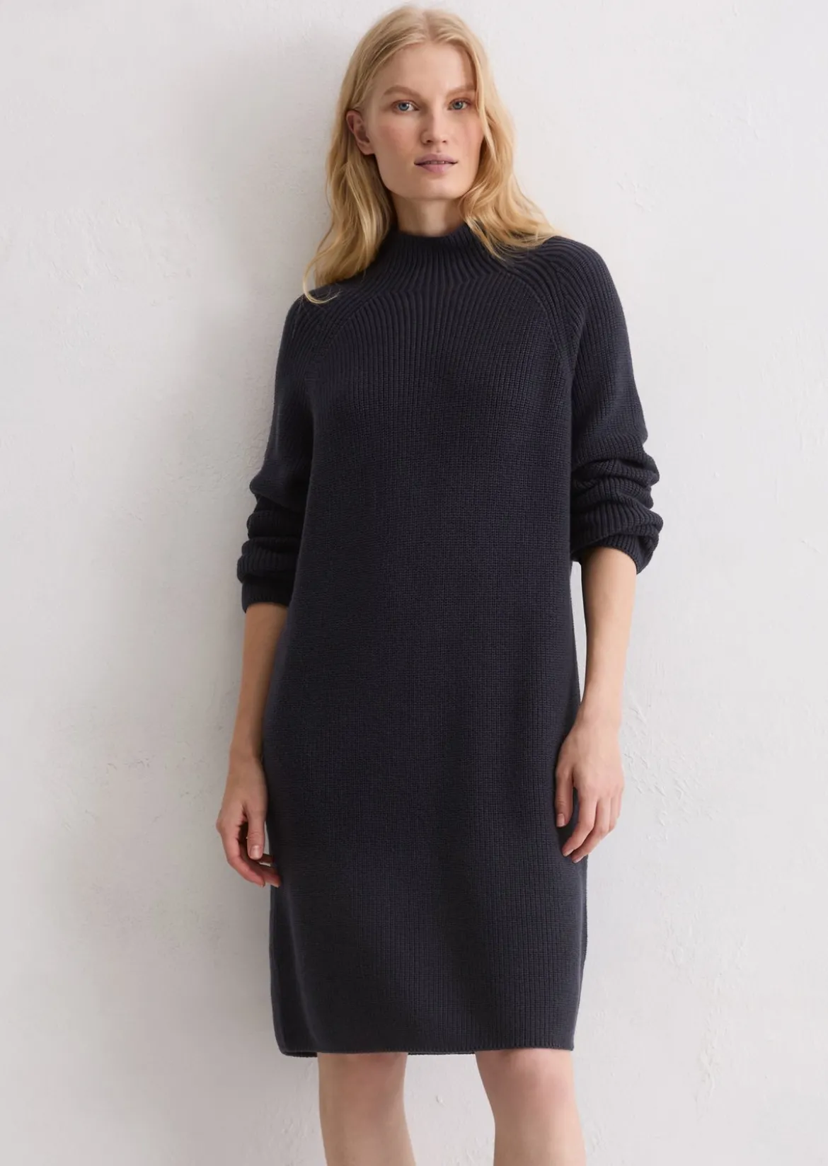 DfC Strickkleid loose aus reinem Organic Cotton