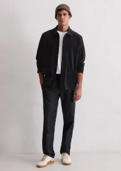 DfC Sweat-Overshirt regular aus schwerem Bio-Baumwoll-Cord