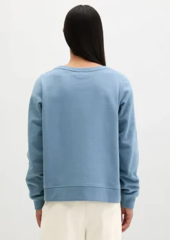DfC Sweatshirt relaxed garment-dyed mit gepeachter Oberfläche