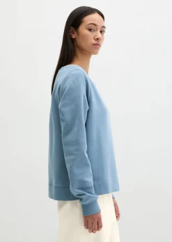 DfC Sweatshirt relaxed garment-dyed mit gepeachter Oberfläche