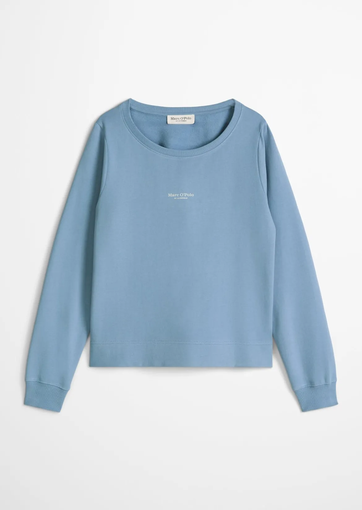 DfC Sweatshirt relaxed garment-dyed mit gepeachter Oberfläche