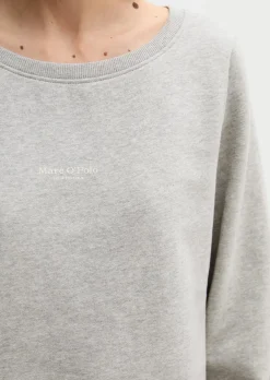 DfC Sweatshirt relaxed garment-dyed mit gepeachter Oberfläche