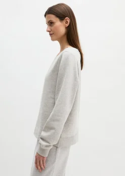 DfC Sweatshirt relaxed garment-dyed mit gepeachter Oberfläche