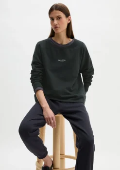 DfC Sweatshirt relaxed garment-dyed mit gepeachter Oberfläche