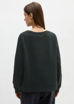 DfC Sweatshirt relaxed garment-dyed mit gepeachter Oberfläche