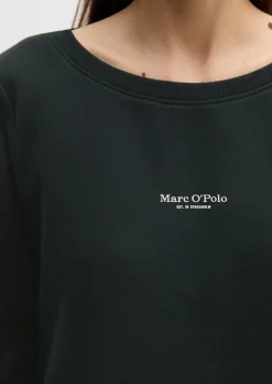 DfC Sweatshirt relaxed garment-dyed mit gepeachter Oberfläche
