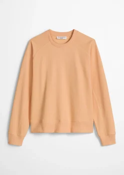 DfC Sweatshirt relaxed mit Rippstrick-Bündchen