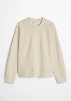 DfC Sweatshirt relaxed mit Rippstrick-Bündchen