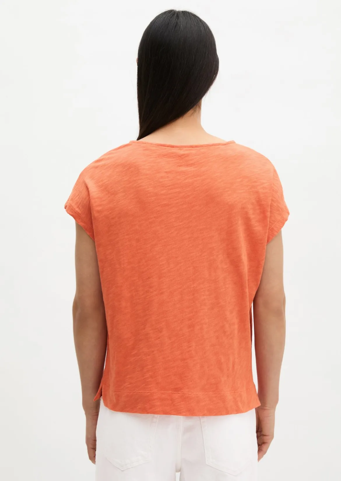 DfC T-Shirt loose aus Slub-Jersey