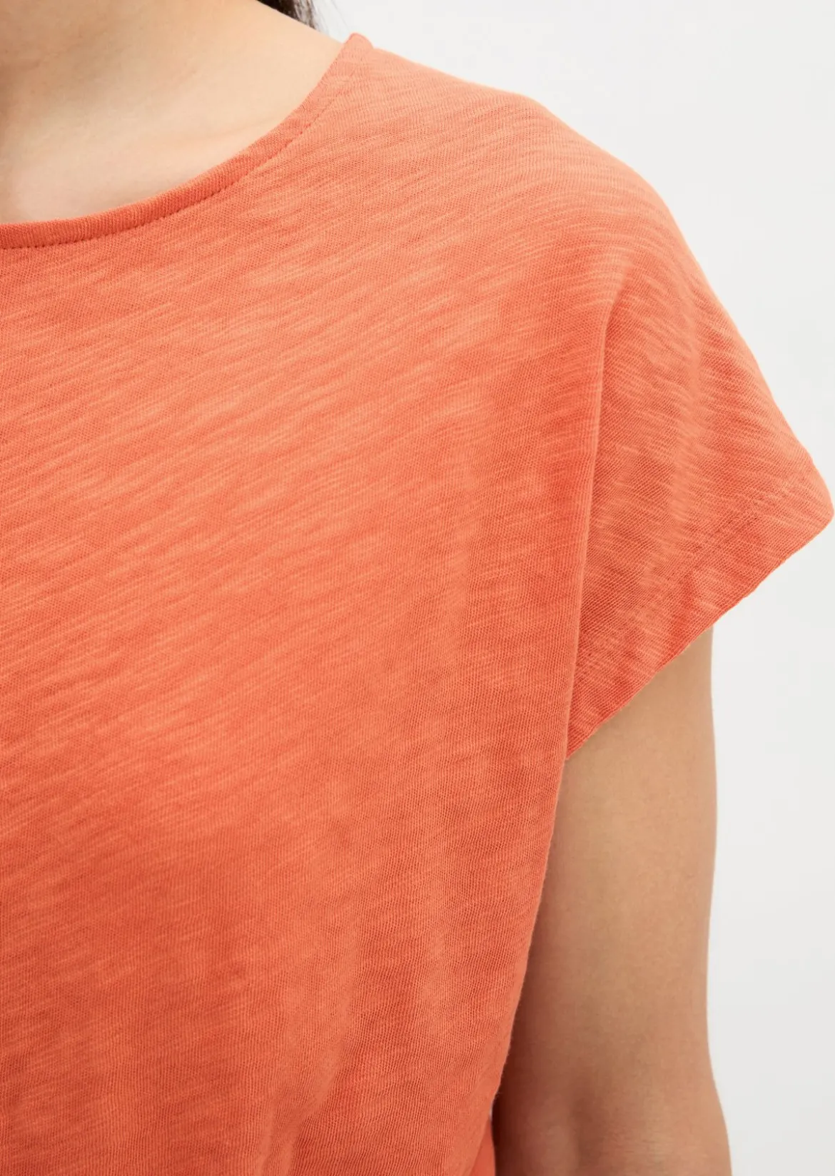 DfC T-Shirt loose aus Slub-Jersey