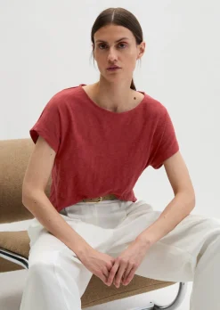 DfC T-Shirt loose aus Slub-Jersey