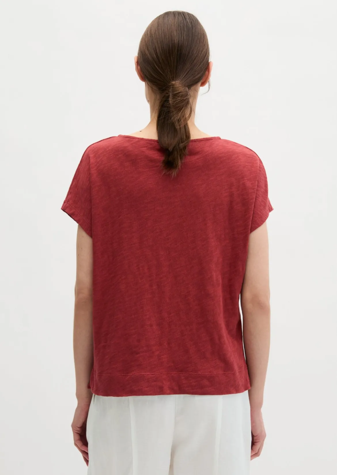 DfC T-Shirt loose aus Slub-Jersey