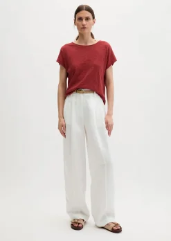 DfC T-Shirt loose aus Slub-Jersey