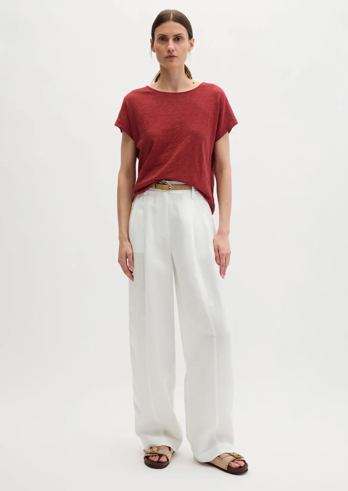 DfC T-Shirt loose aus Slub-Jersey