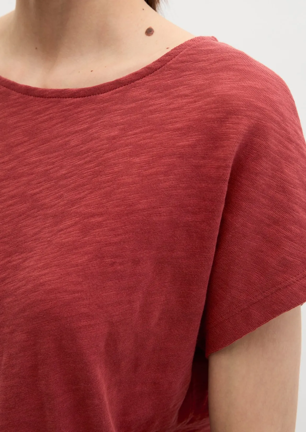 DfC T-Shirt loose aus Slub-Jersey