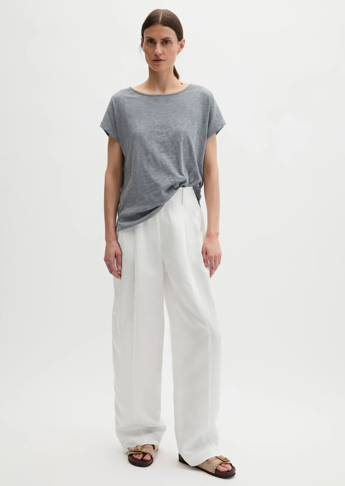 DfC T-Shirt loose aus Slub-Jersey