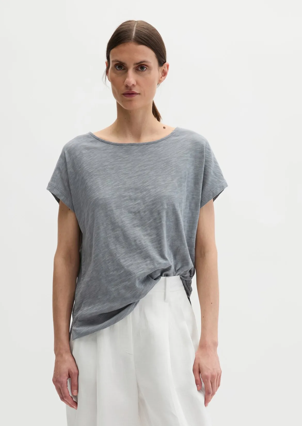 DfC T-Shirt loose aus Slub-Jersey