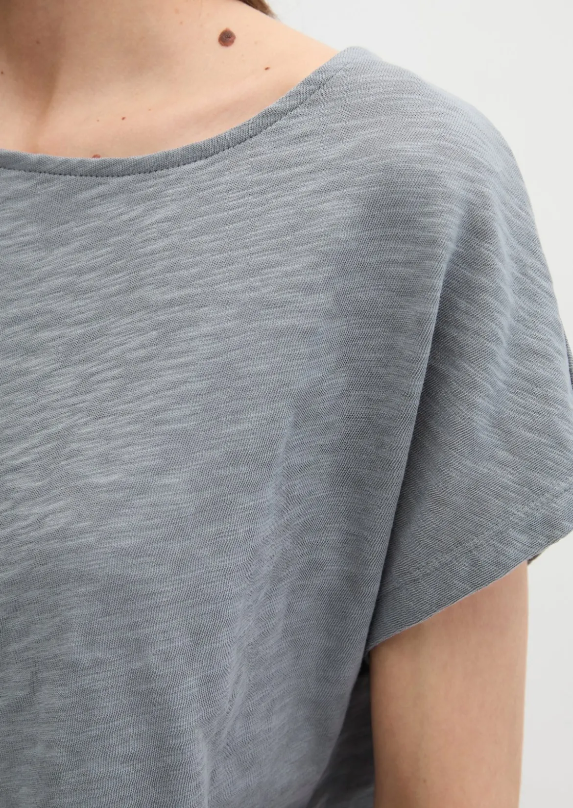 DfC T-Shirt loose aus Slub-Jersey