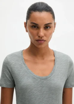 DfC T-Shirt loose aus Slub-Jersey