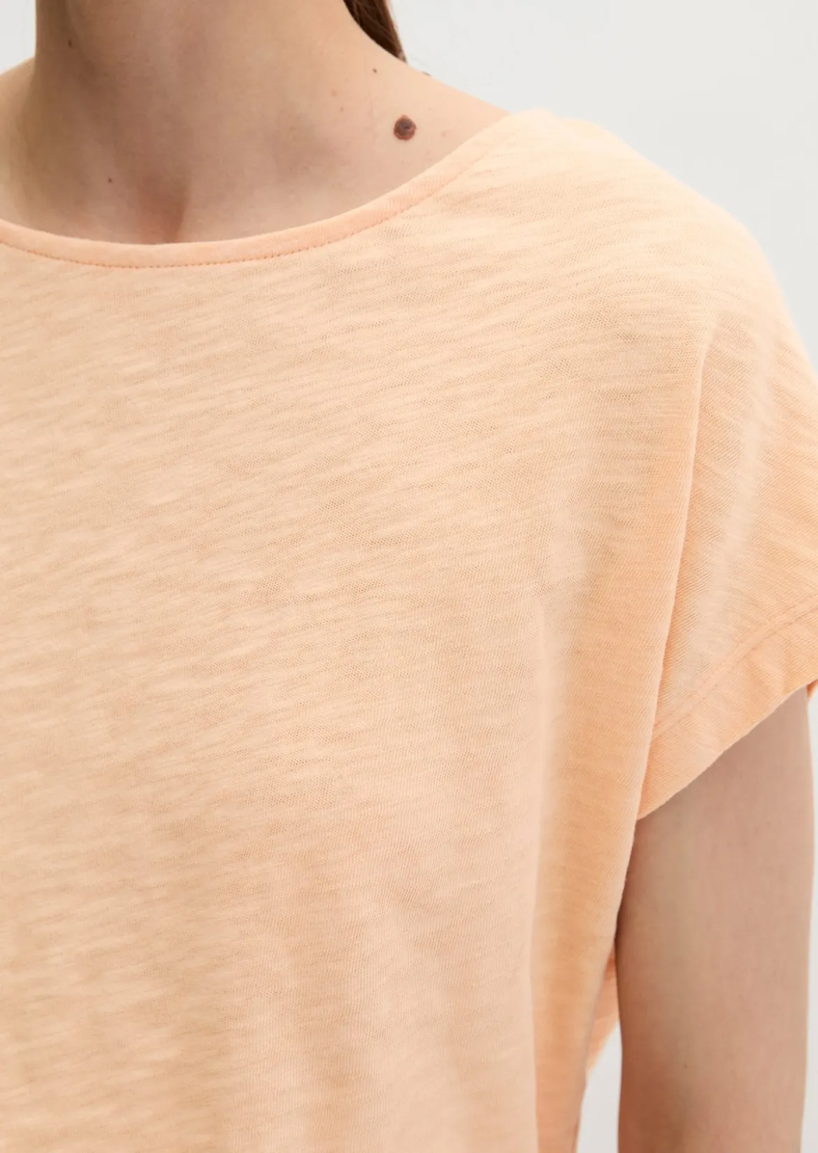 DfC T-Shirt loose aus Slub-Jersey