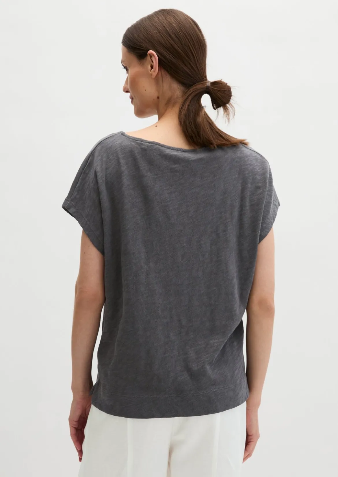 DfC T-Shirt loose aus Slub-Jersey