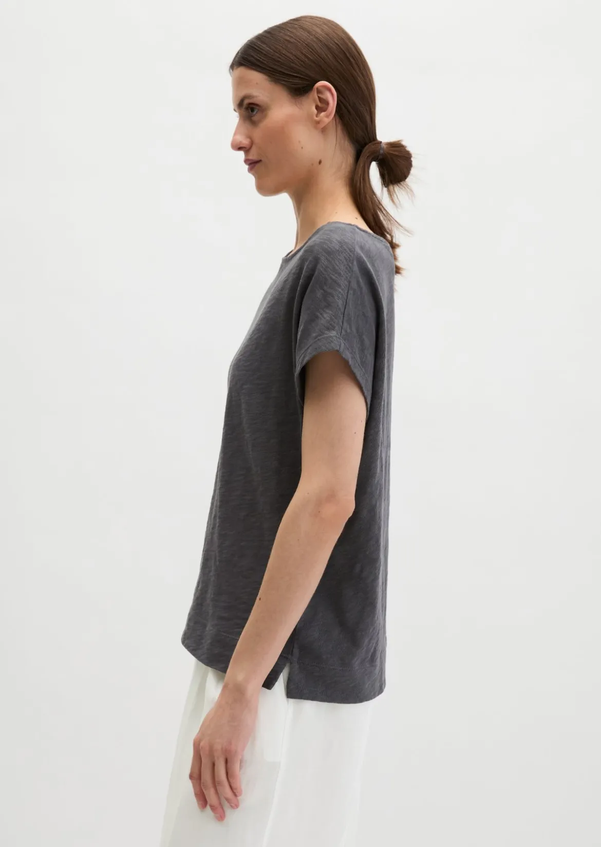DfC T-Shirt loose aus Slub-Jersey