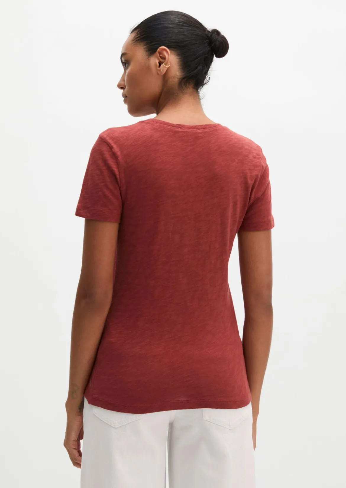 DfC T-Shirt loose aus Slub-Jersey