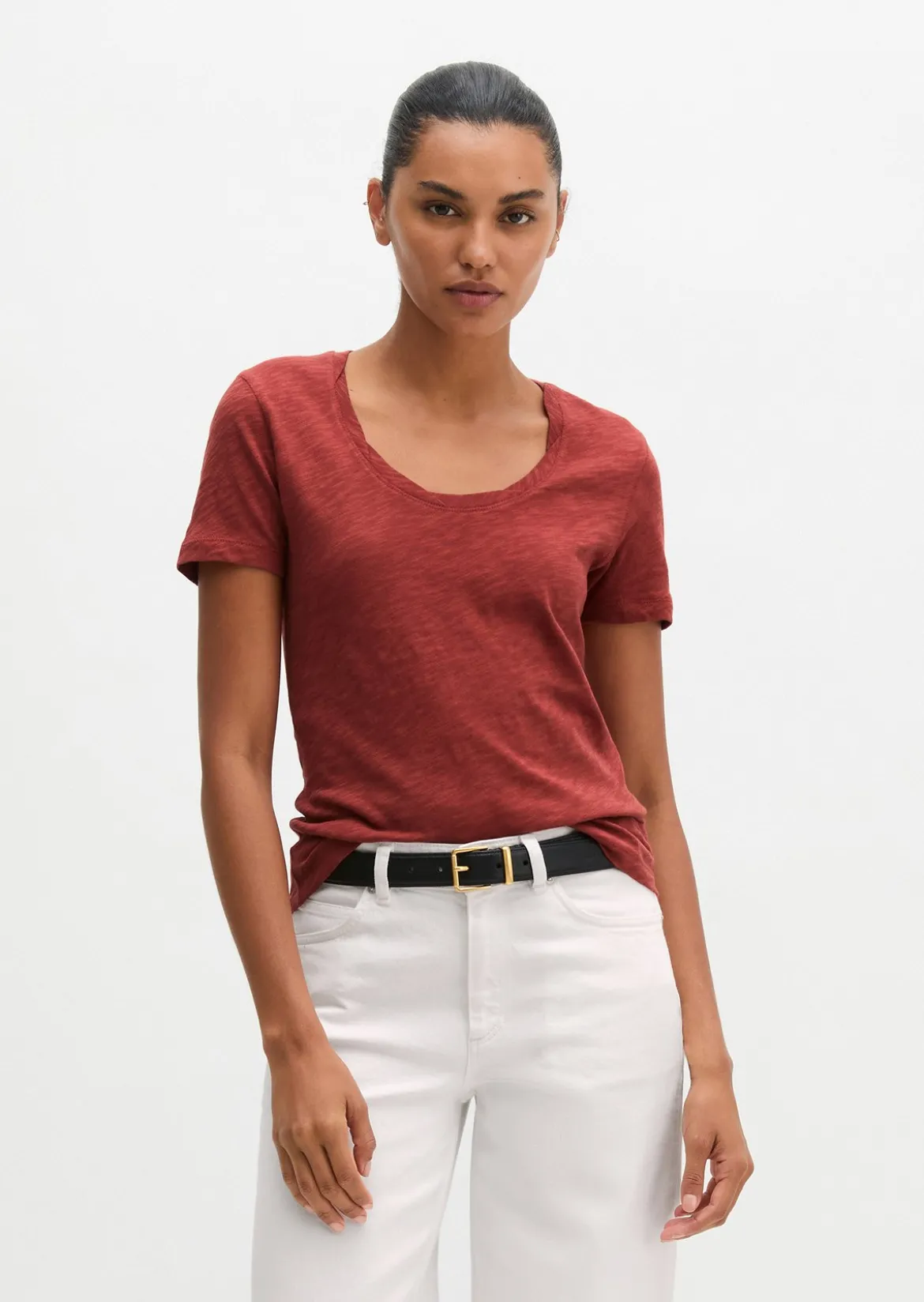 DfC T-Shirt loose aus Slub-Jersey