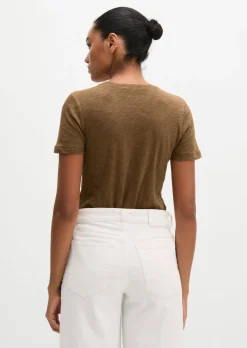 DfC T-Shirt loose aus Slub-Jersey