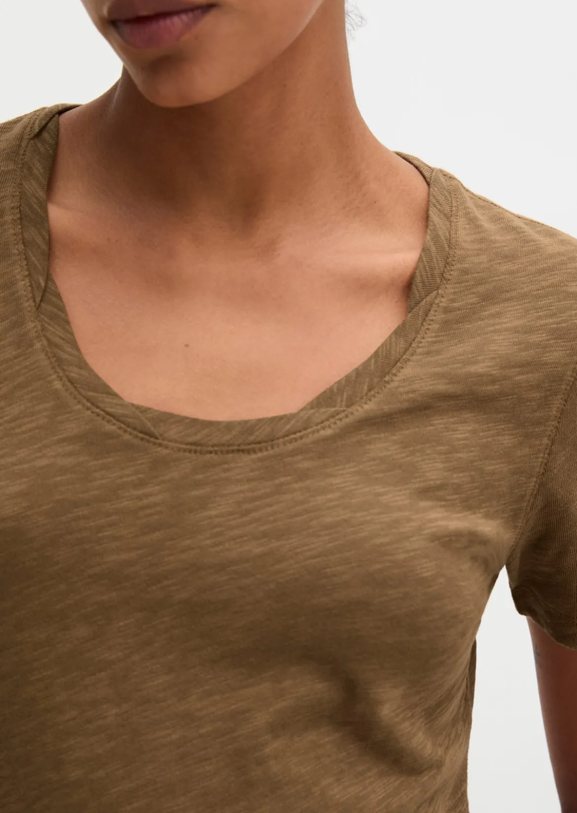 DfC T-Shirt loose aus Slub-Jersey