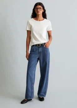 DfC T-Shirt mit Struktur relaxed aus reiner Bio-Baumwolle
