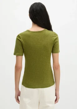 DfC T-Shirt regular aus Slub-Jersey