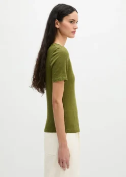 DfC T-Shirt regular aus Slub-Jersey