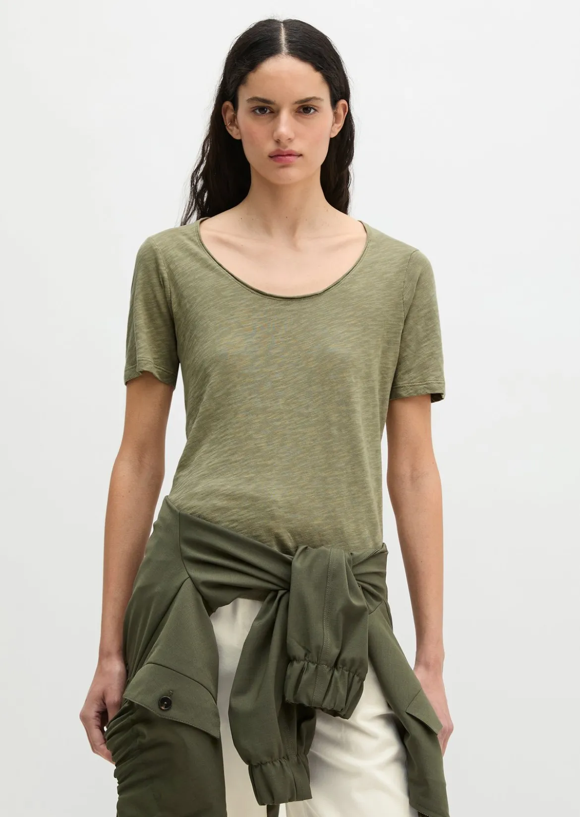 DfC T-Shirt regular aus Slub-Jersey