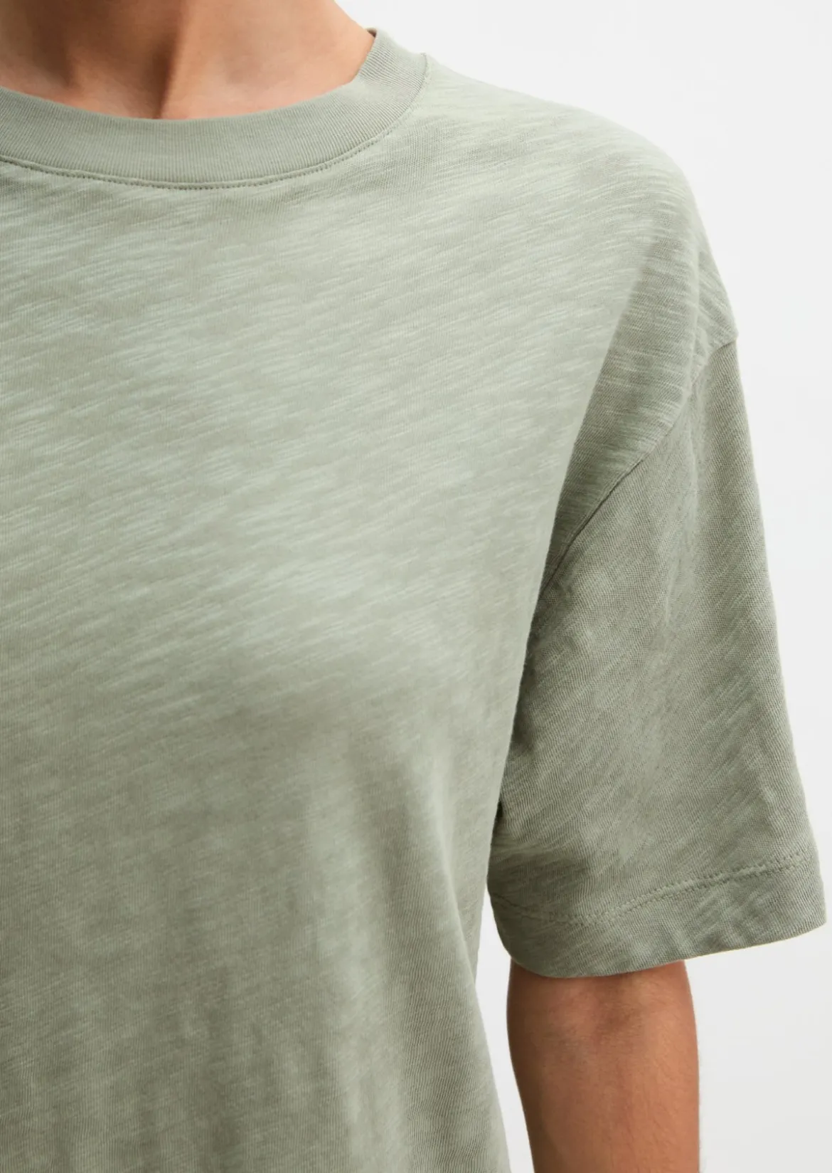 DfC T-Shirt regular aus Slub-Jersey